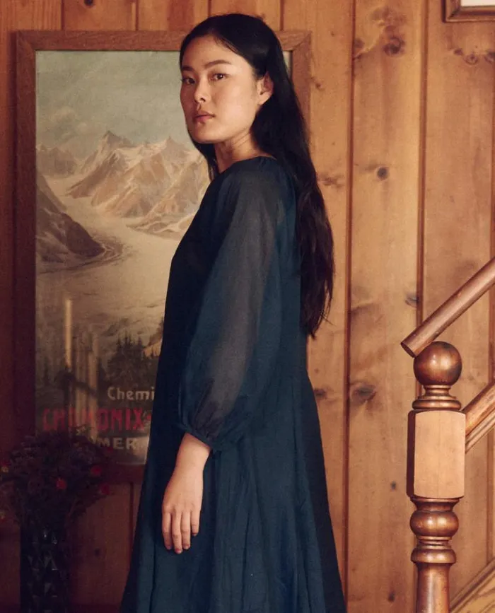Dresses Women039s The Great The Clover Dress Lapis