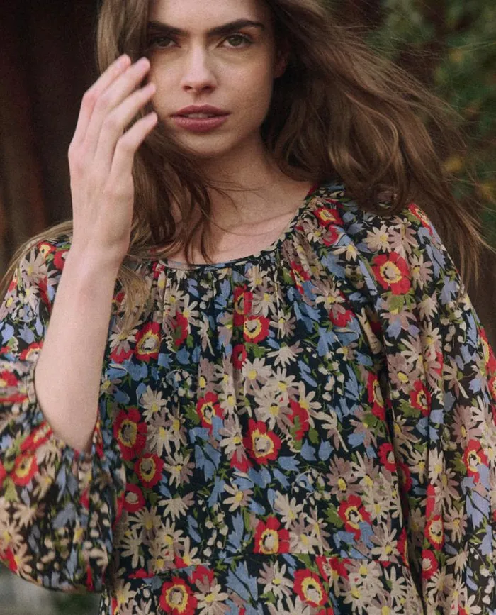 Dresses Women039s The Great The Clover Dress Twilight Floral