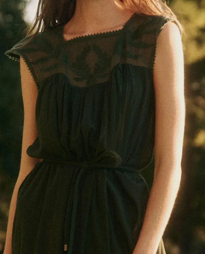 Dresses Women039s The Great The Dawn Dress Vintage Moss