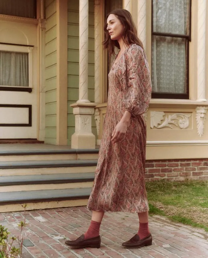 Dresses Women039s The Great The Fountain Dress Ornate Paisley