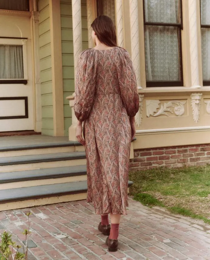 Dresses Women039s The Great The Fountain Dress Ornate Paisley