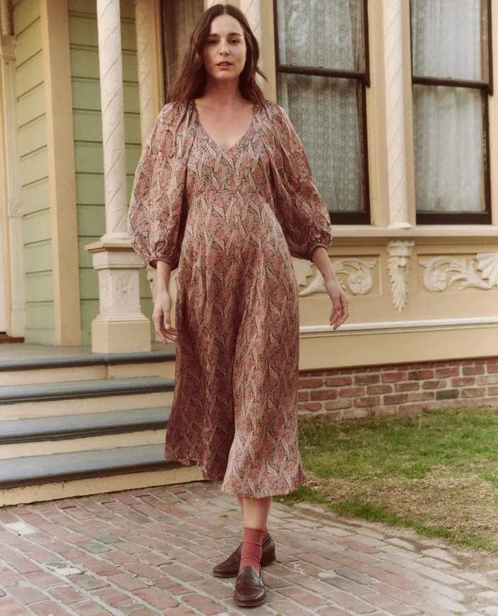 Dresses Women039s The Great The Fountain Dress Ornate Paisley