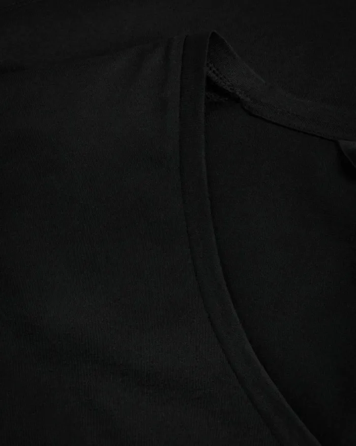 Easy Fit V Neck T Shirt Black Women Ted Baker Clothing Easy Fit V Neck T Shirt Black Women Ted Baker Clothing