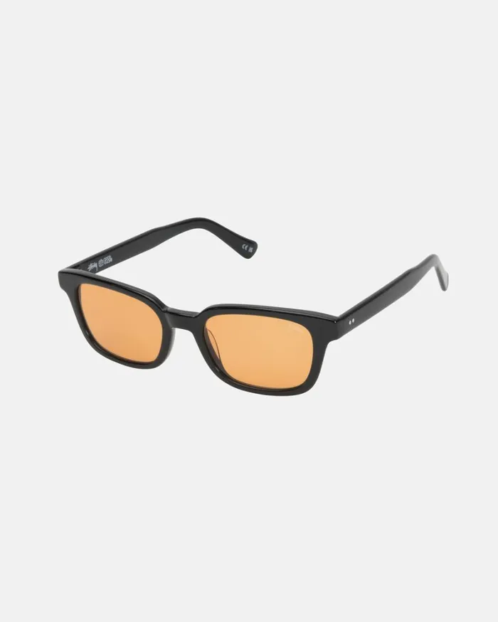 Eyewear Men Stussy OWEN SUNGLASSES BlackAmber Eyewear Men Stussy OWEN SUNGLASSES BlackAmber
