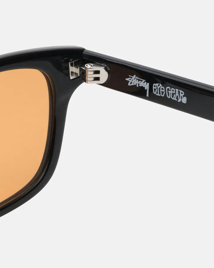 Eyewear Men Stussy OWEN SUNGLASSES BlackAmber Eyewear Men Stussy OWEN SUNGLASSES BlackAmber