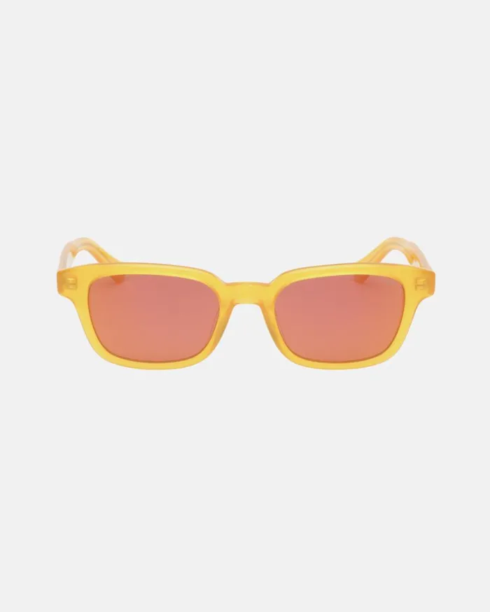 Eyewear Men Stussy OWEN SUNGLASSES Frosted Yellow