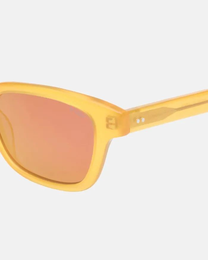 Eyewear Men Stussy OWEN SUNGLASSES Frosted Yellow Eyewear Men Stussy OWEN SUNGLASSES Frosted Yellow