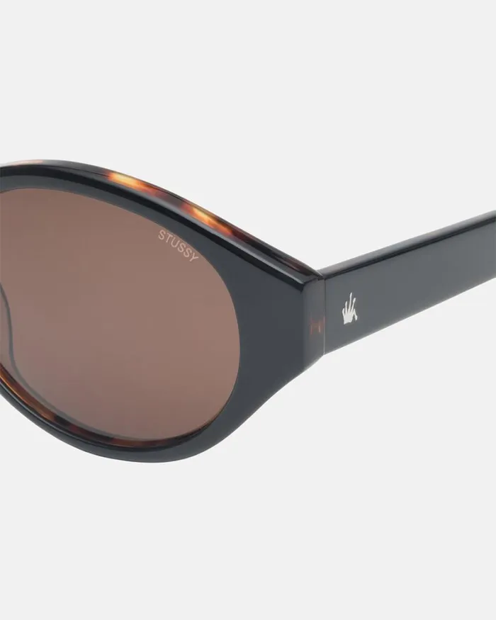 Eyewear Men Stussy PENN SUNGLASSES BlackTort Eyewear Men Stussy PENN SUNGLASSES BlackTort