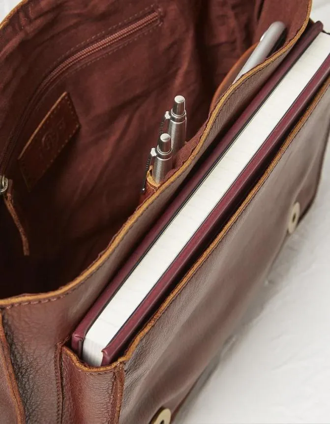 Fatface Bags and Purses Camilla Satchel Chestnut 8211 Women