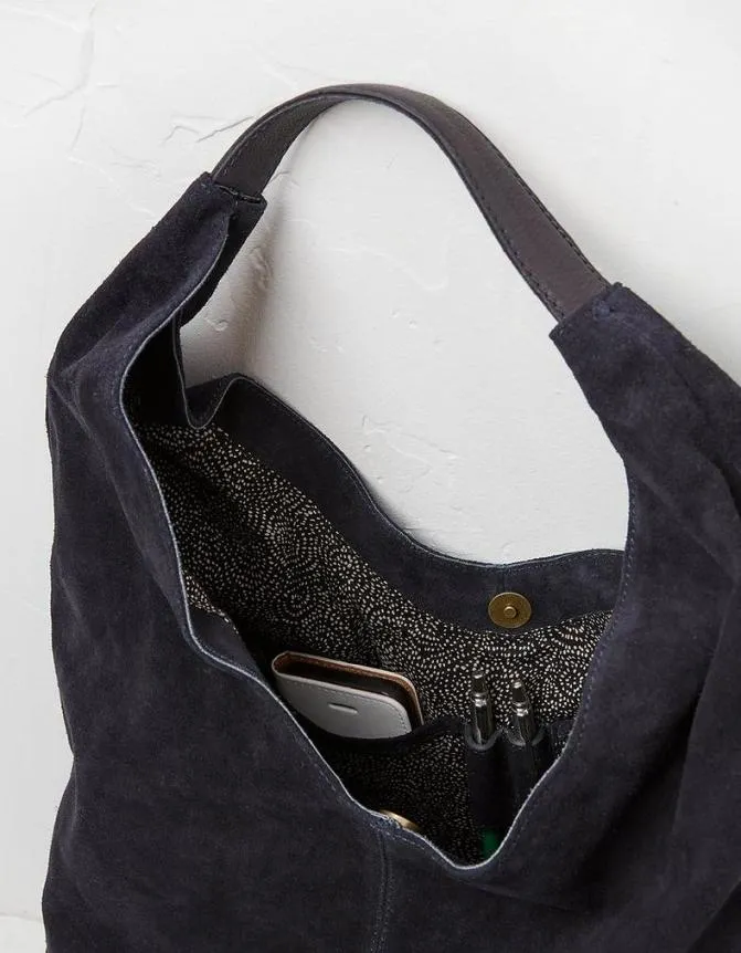 Fatface Bags and Purses Hattie Scoop Hobo Bag Navy 8211 Women