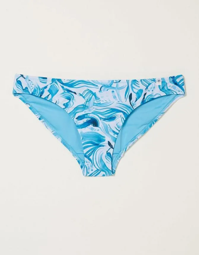 Fatface Beachwear and Swimwear MCS Wave Bikini Bottoms White 8211 Women