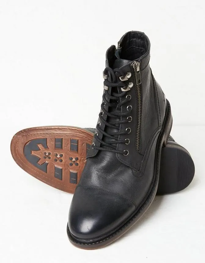 Fatface Boots Toby Lace Up Ankle Boots Black 8211 Men