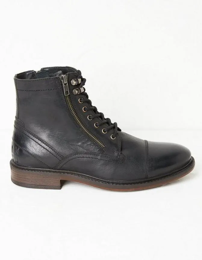 Fatface Boots Toby Lace Up Ankle Boots Black 8211 Men