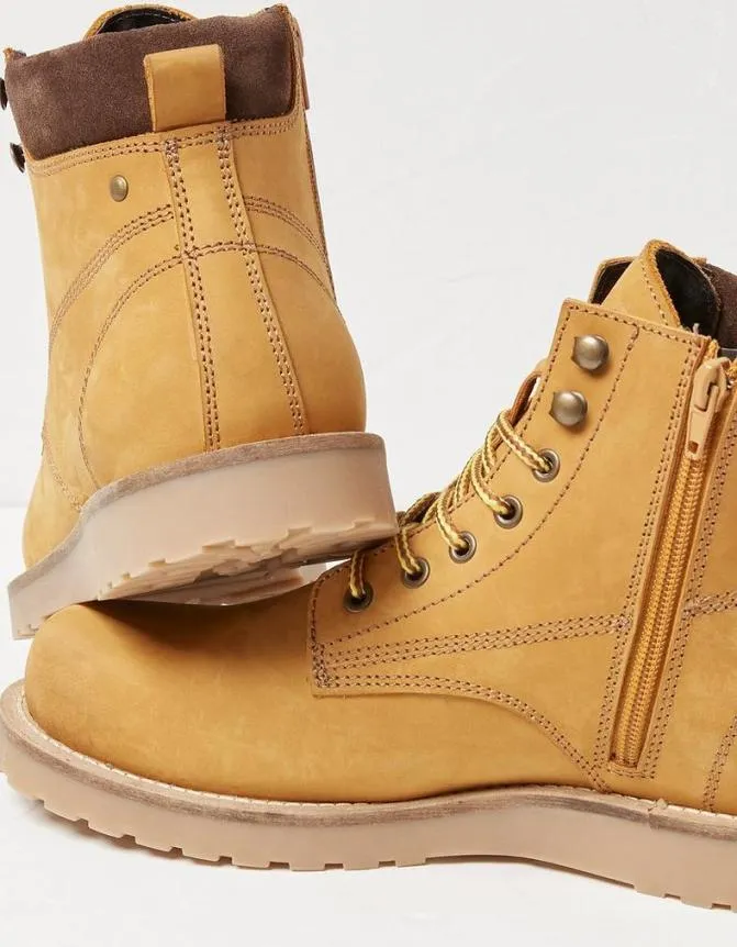 Fatface Boots Worker Boots Brown 8211 Men
