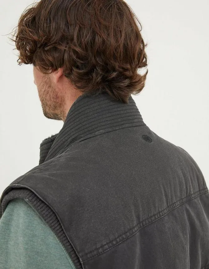 Fatface Coats and Jackets Paignton Gilet Charcoal 8211 Men