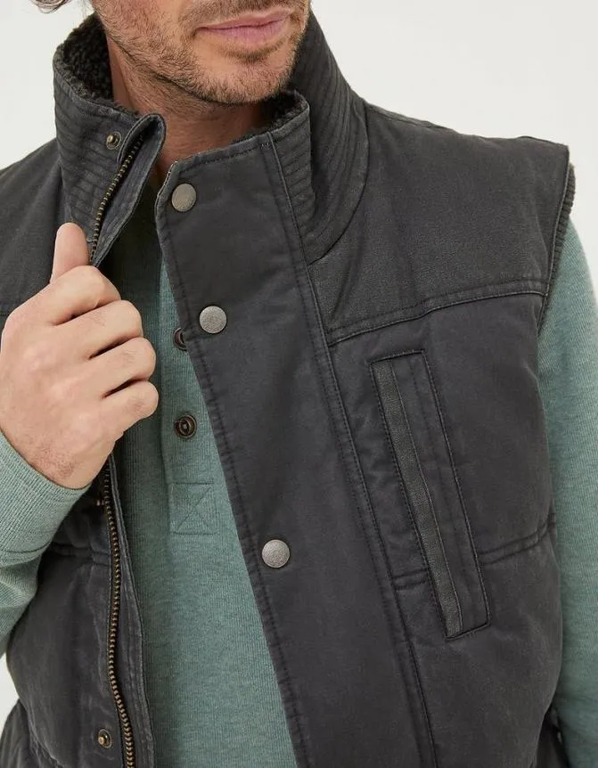 Fatface Coats and Jackets Paignton Gilet Charcoal 8211 Men