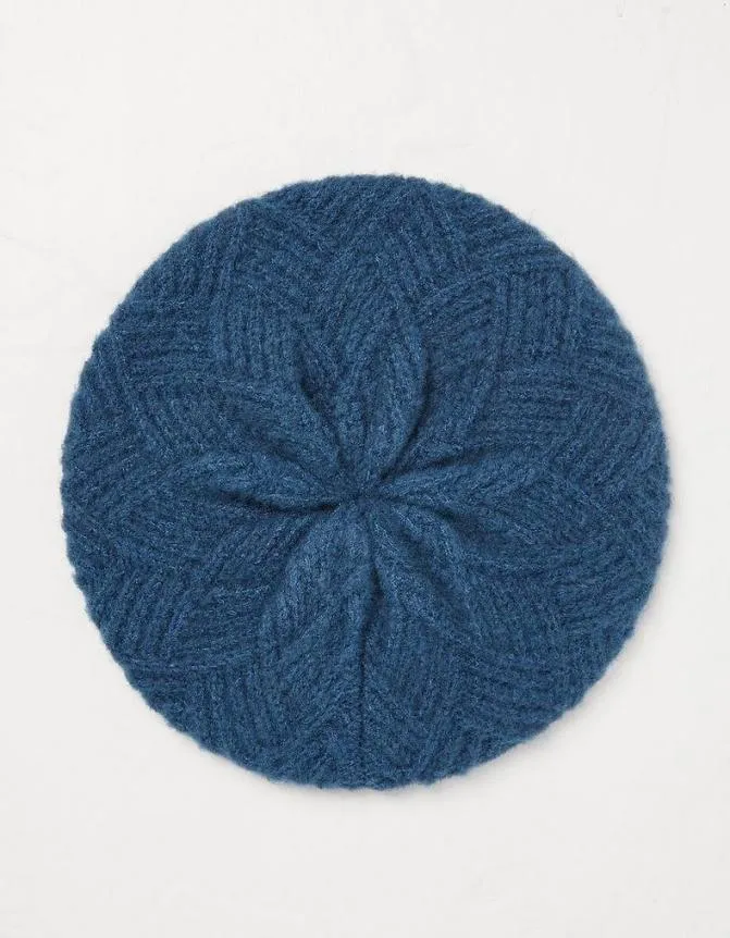 Fatface Hats Plain Beret Teal Green 8211 Women