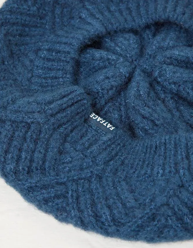 Fatface Hats Plain Beret Teal Green 8211 Women