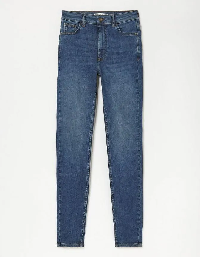Fatface Jeans and Dungarees Harlow High Waist Stretch Skinny Jeans Blue Vintage 8211 Women