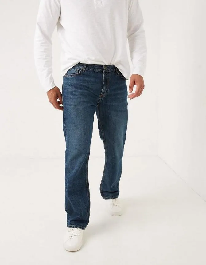 Fatface Jeans Bootcut Mid Wash Jeans Denim 8211 Men