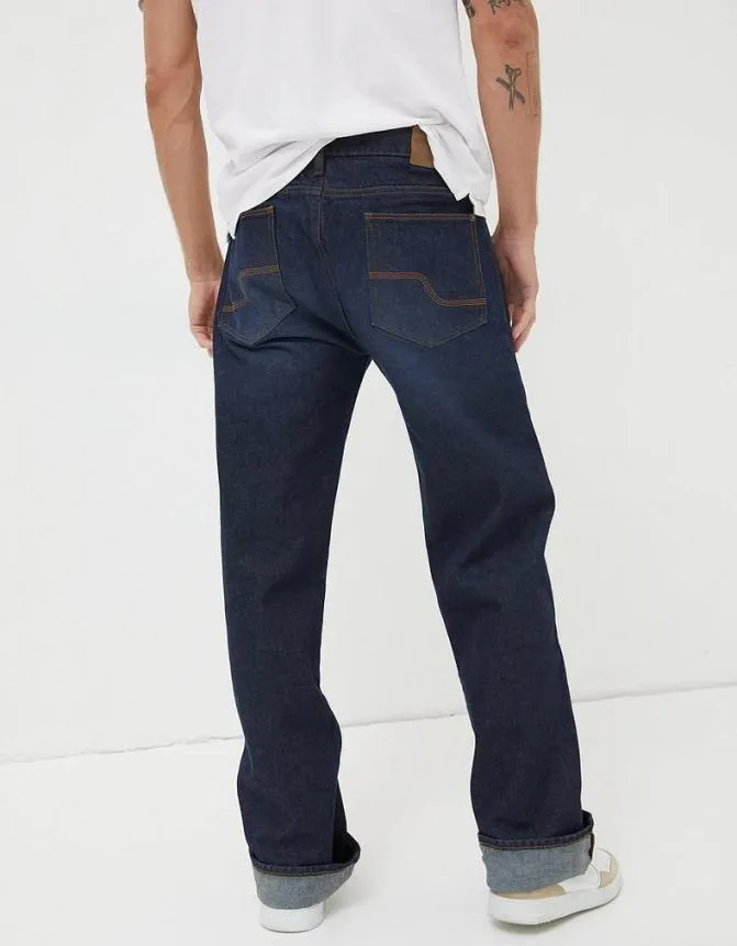Fatface Jeans Loose Fit Jeans Dark Blue 8211 Men