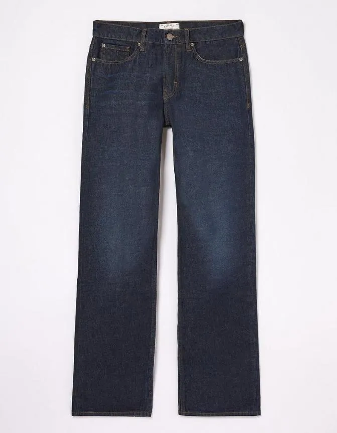 Fatface Jeans Loose Fit Jeans Dark Blue 8211 Men