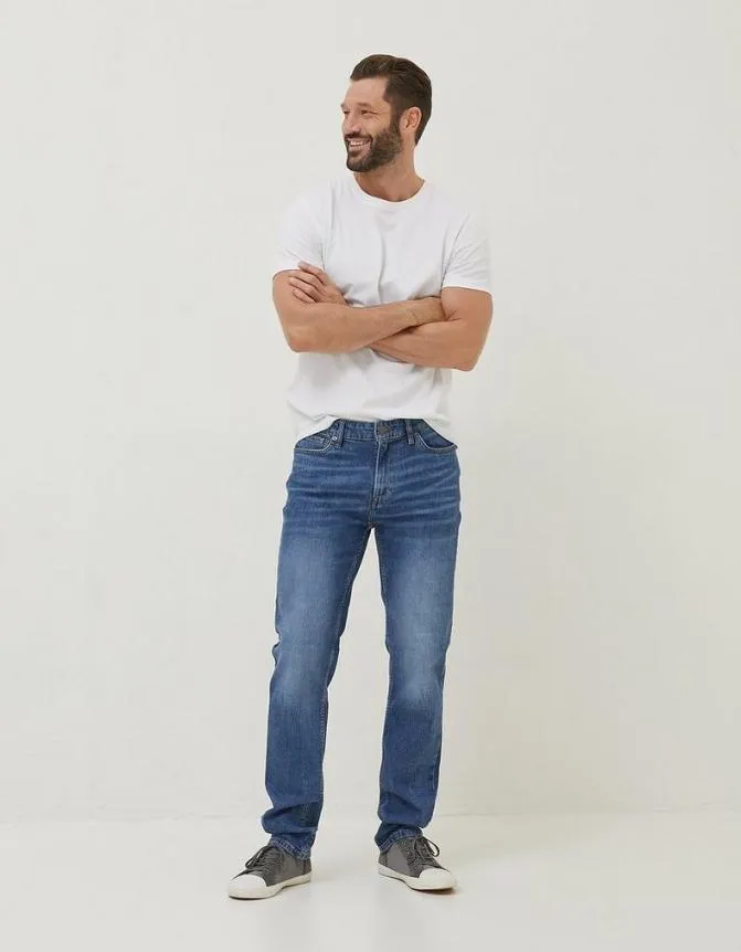 Fatface Jeans Slim Stone Wash Jeans Denim 8211 Men