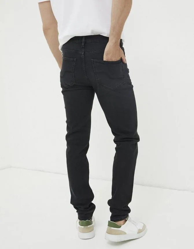 Fatface Jeans Super Slim Fit Jeans Washed Black 8211 Men