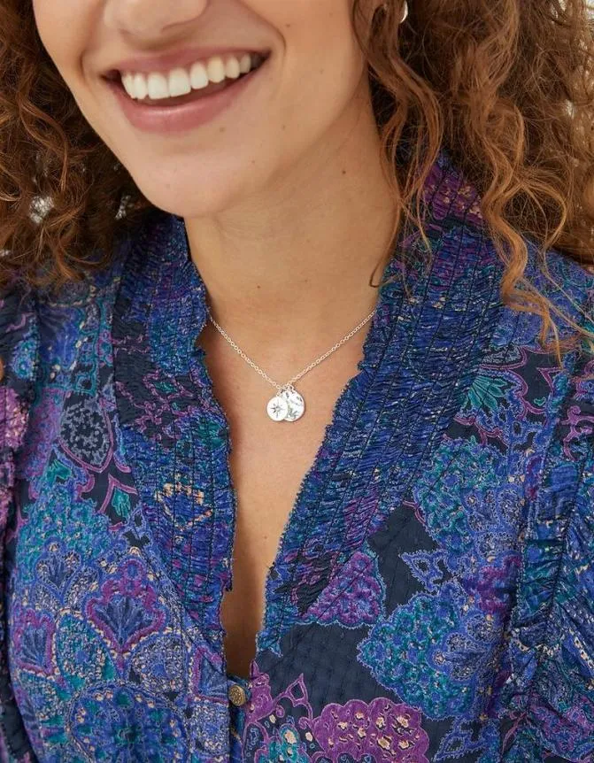 Fatface Jewellery Cut Out Star Necklace Silver 8211 Women