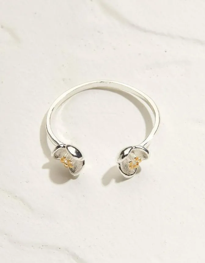 Fatface Jewellery Daisy Ring Silver 8211 Women