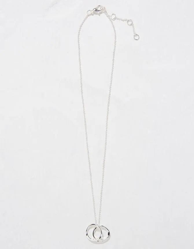 Fatface Jewellery Multi Disc Necklace Silver 8211 Women