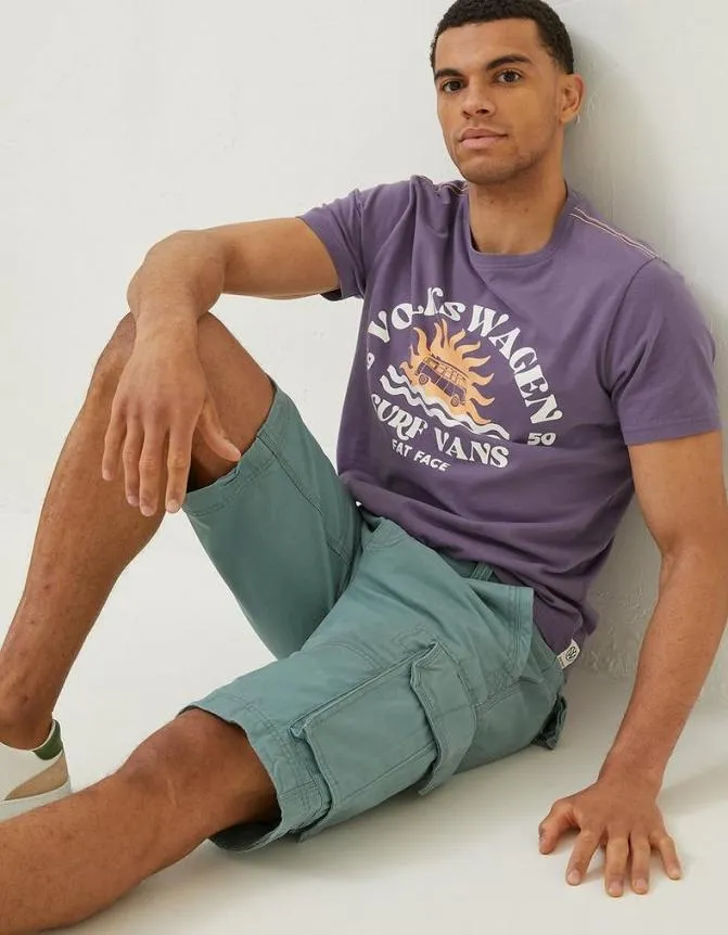 Fatface Shorts Breakyard Cargo Shorts Green Haze 8211 Men
