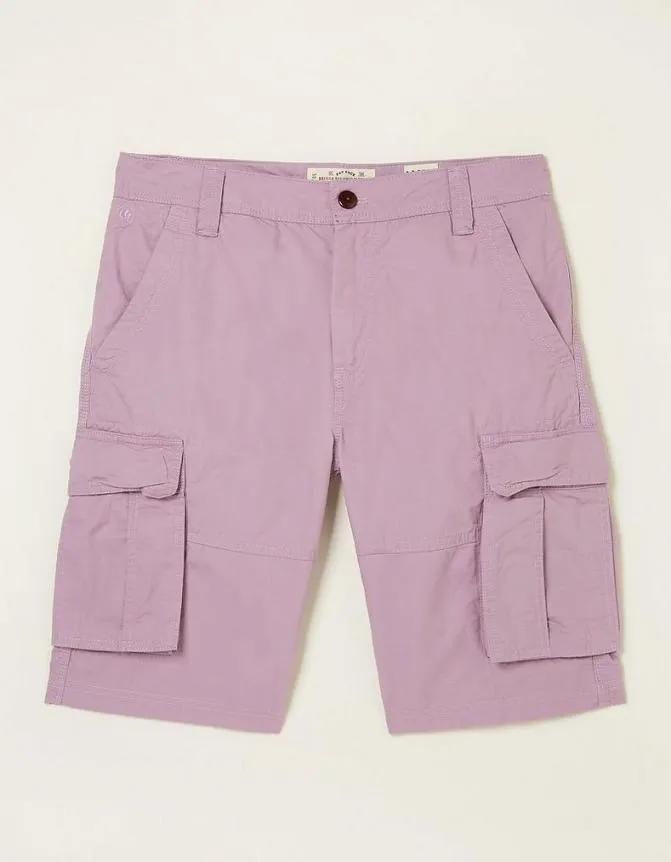 Fatface Shorts Bude Lightweight Cargo Shorts Lilac 8211 Men
