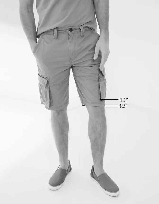 Fatface Shorts Bude Lightweight Cargo Shorts Lilac 8211 Men