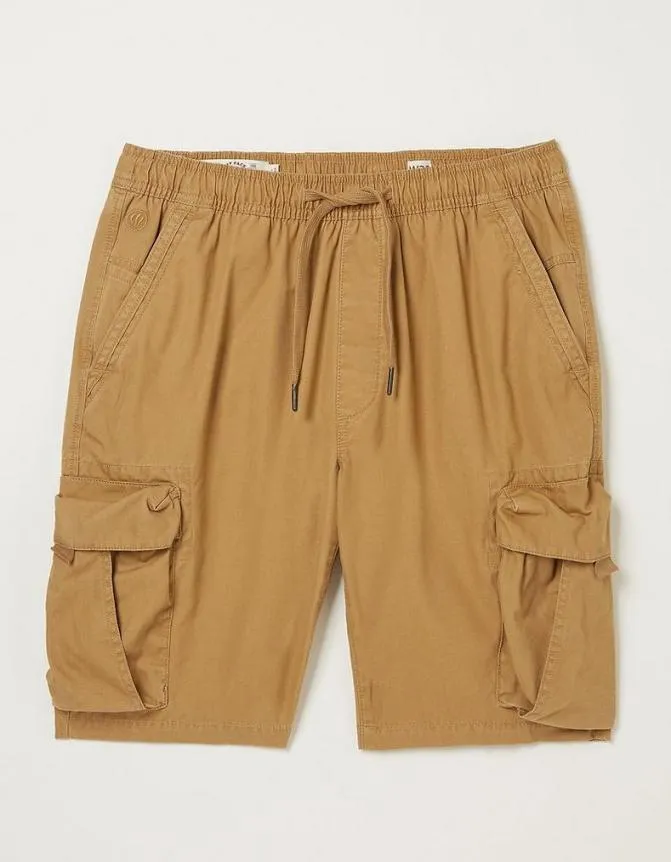 Fatface Shorts Padstow Pull On Cargo Shorts Tan 8211 Men