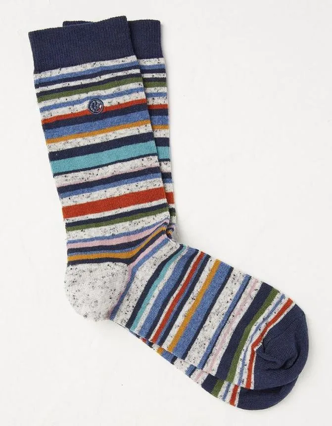 Fatface Socks and Underwear Robert Stripe Socks Multi 8211 Men