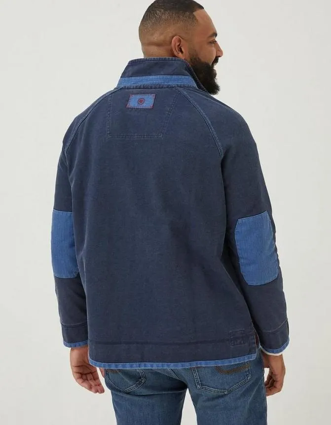 Fatface Sweatshirts and Hoodies Airlie Tonal Pocket Sweat Navy 8211 Men