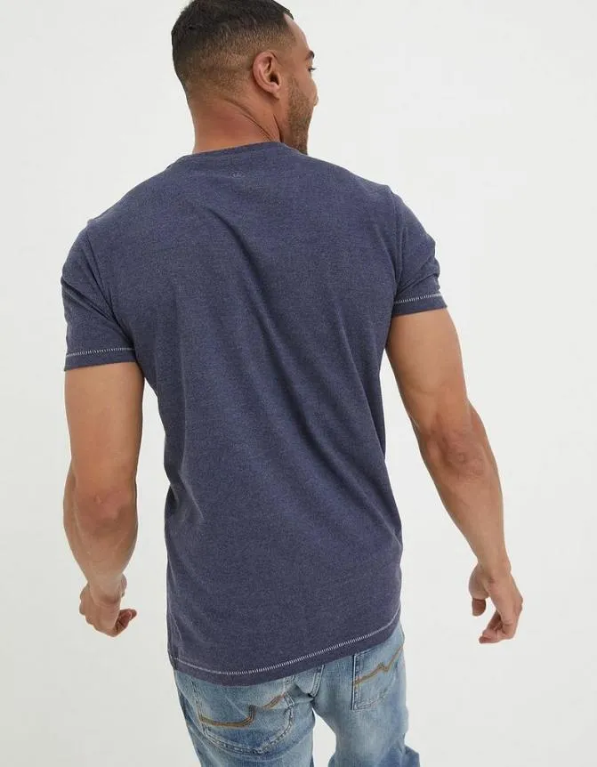 Fatface TShirts Fun Guys TShirt Navy Marl 8211 Men