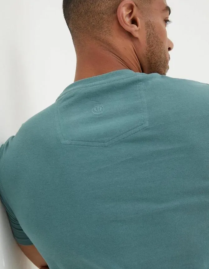 Fatface TShirts Land Rover Embroidered TShirt Dark Teal 8211 Men