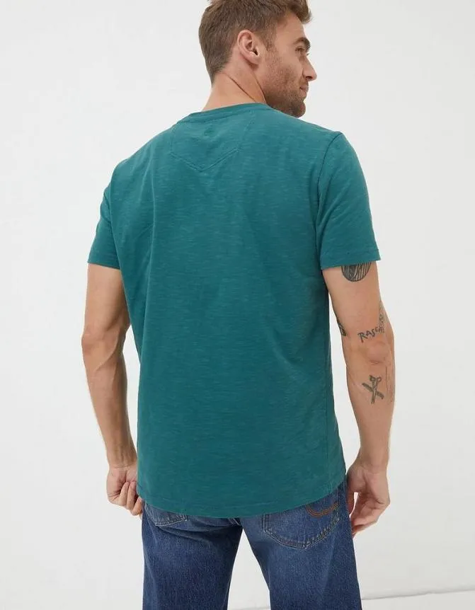 Fatface TShirts Rugby Ball Flags TShirt Jade Green 8211 Men