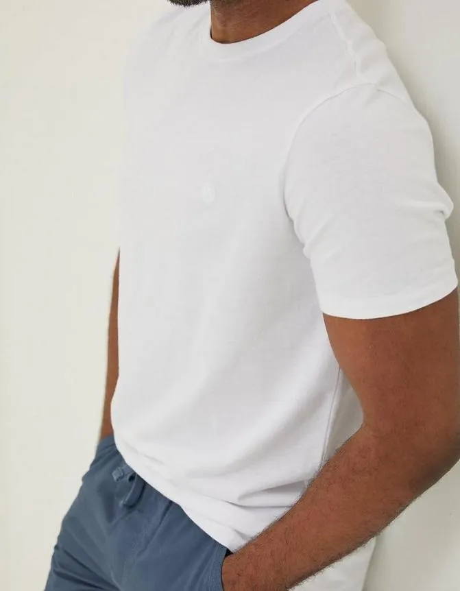 Fatface TShirts USA Festival TShirt White 8211 Men