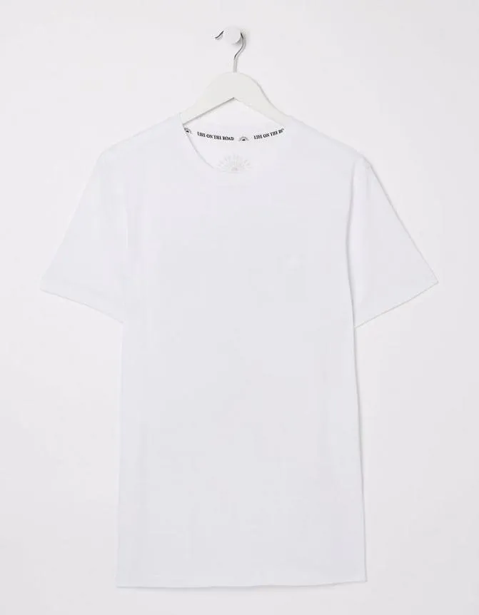 Fatface TShirts USA Festival TShirt White 8211 Men
