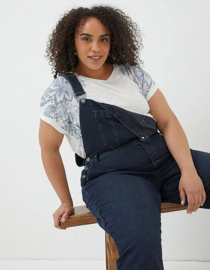 Fatface Tops and TShirts Ivy Intricate Floral Tshirt Ivory 8211 Women