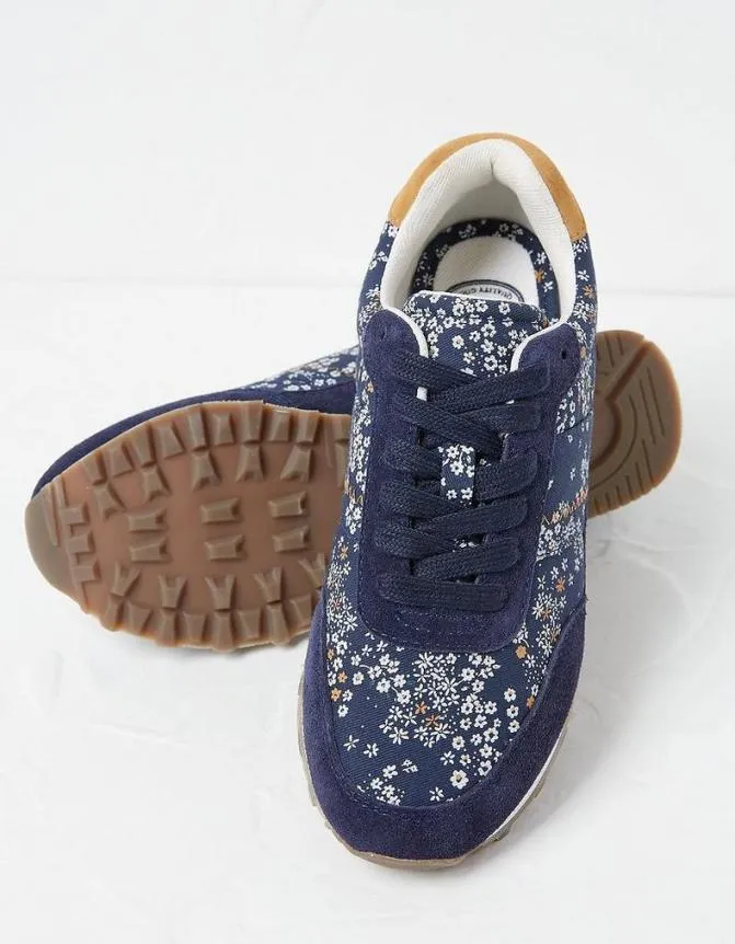 Fatface Trainers Georgia Floral Runner Trainers Navy 8211 Women