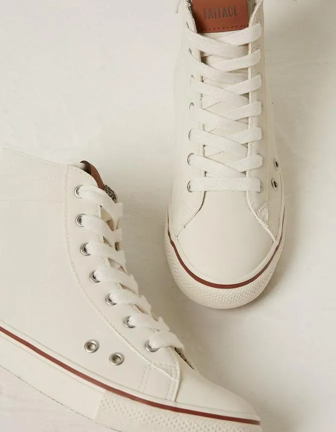 Fatface Trainers Mae High Top Trainer White 8211 Women