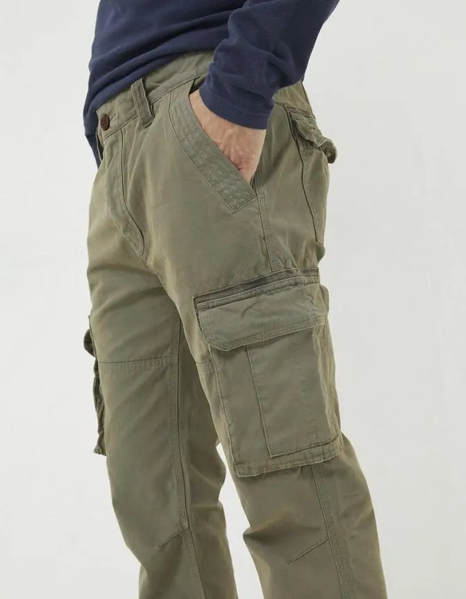 Fatface Trousers and Chinos Breakyard Cargo Trousers Olive Green 8211 Men