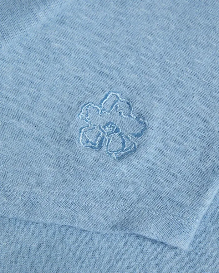 Frill Linen Vest Blue Women Ted Baker Tops and TShirts Frill Linen Vest Blue Women Ted Baker Tops and TShirts
