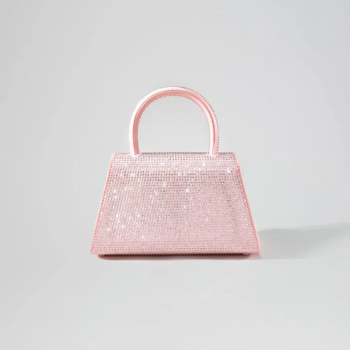 Handbags Woman SelfPortrait Blue Rhinestone Bow Mini Shoulder Bag Handbags Woman SelfPortrait Blue Rhinestone Bow Mini Shoulder Bag