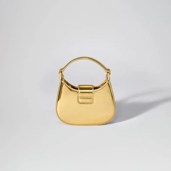 Handbags Woman SelfPortrait Brown Crescent Bow Mini Shoulder Bag Handbags Woman SelfPortrait Brown Crescent Bow Mini Shoulder Bag