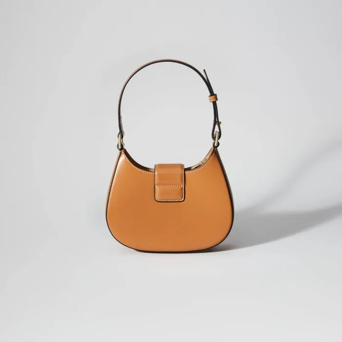 Handbags Woman SelfPortrait Brown Crescent Bow Mini Shoulder Bag Handbags Woman SelfPortrait Brown Crescent Bow Mini Shoulder Bag